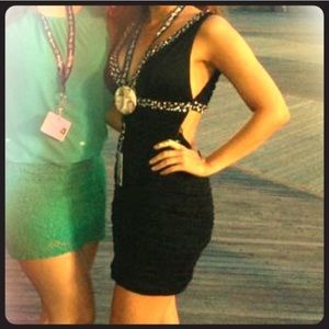 Black Jovani Cocktail Dress